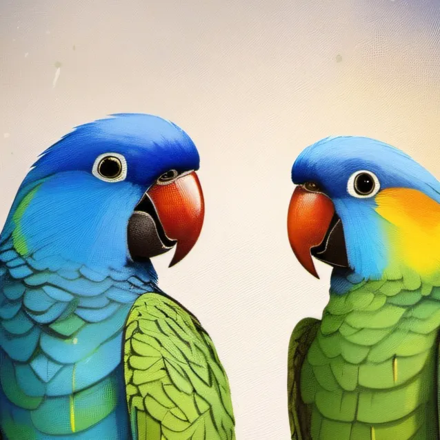 chat with ai character: parokeet/waffle 