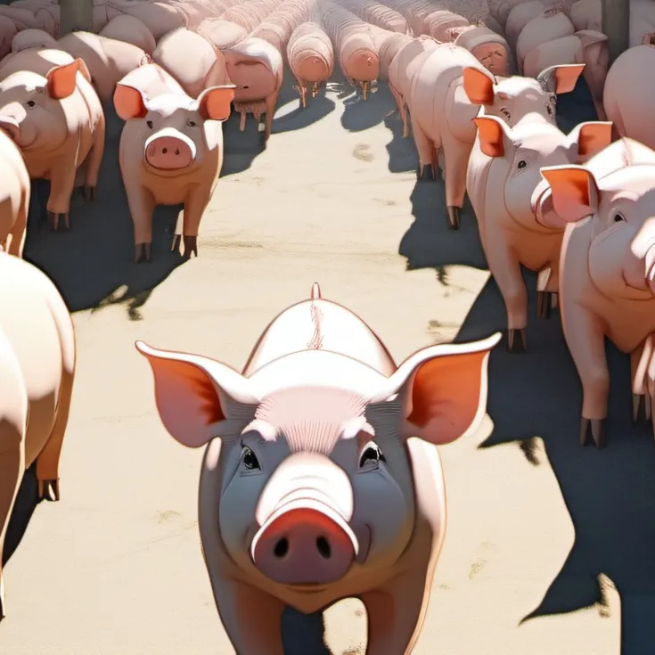 chat with ai character: Pig Army! 