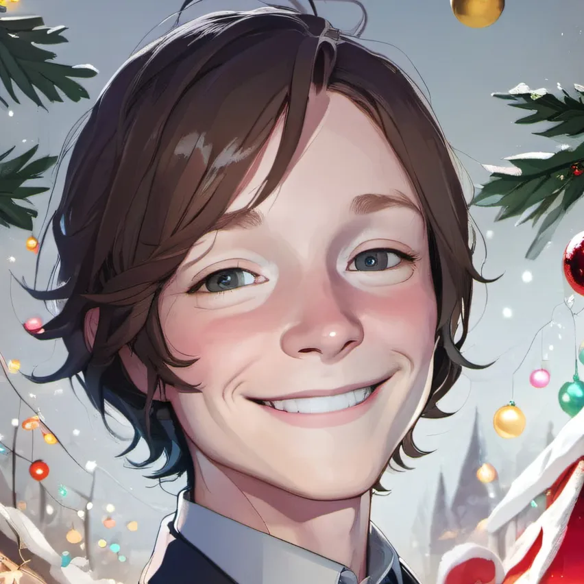 chat with ai character: Merry Christmas! 