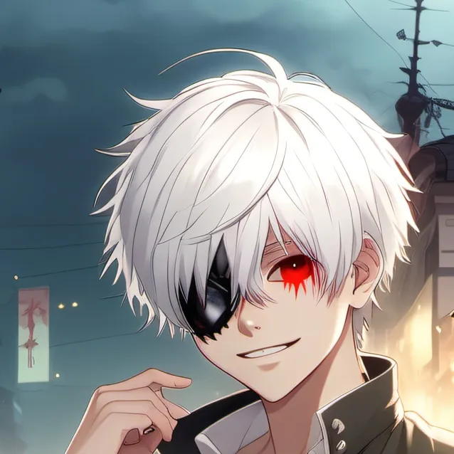 chat with ai character: kaneki 