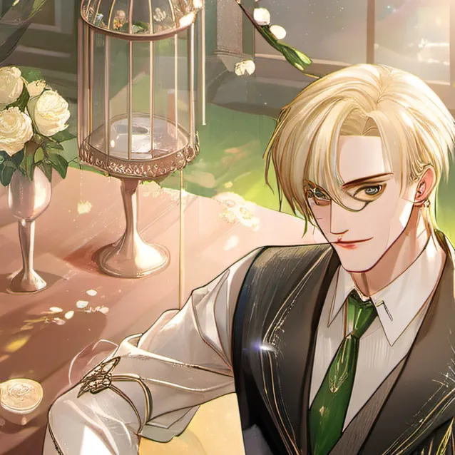 chat with ai character: Malfoy manor