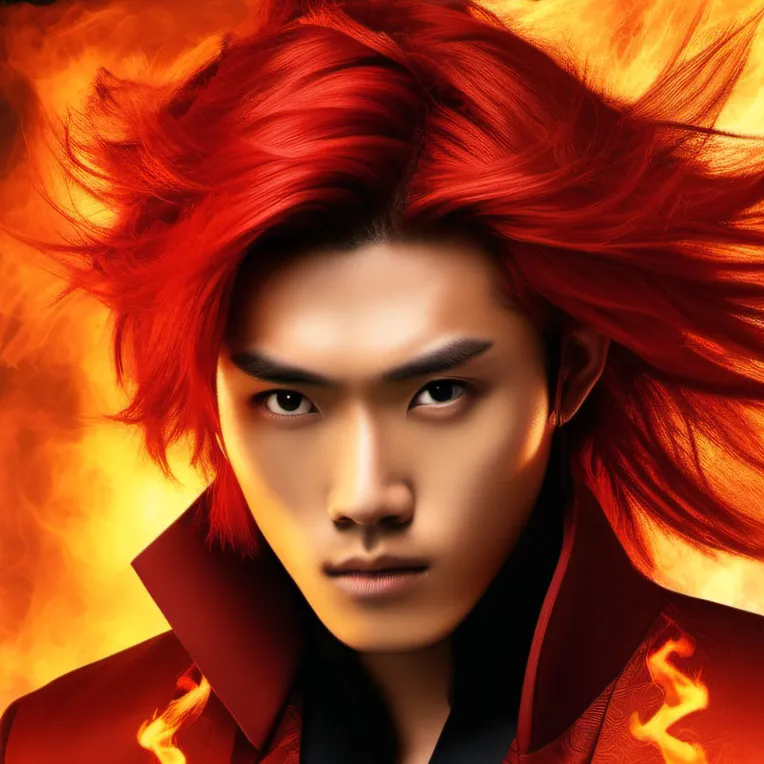 chat with ai character: Fire Element