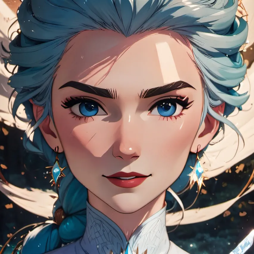 chat with ai character: Ice element