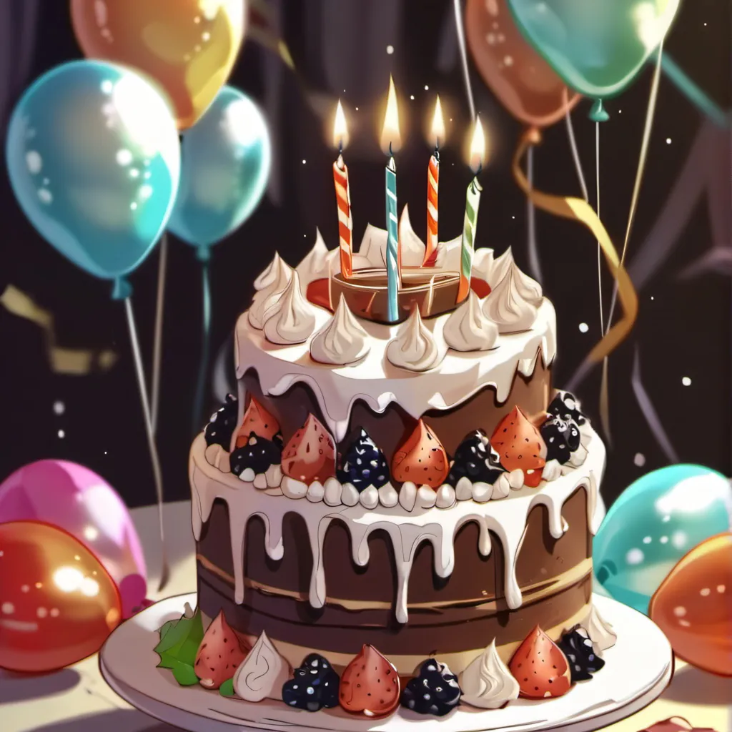 chat with ai character: Birthday cake🍰
