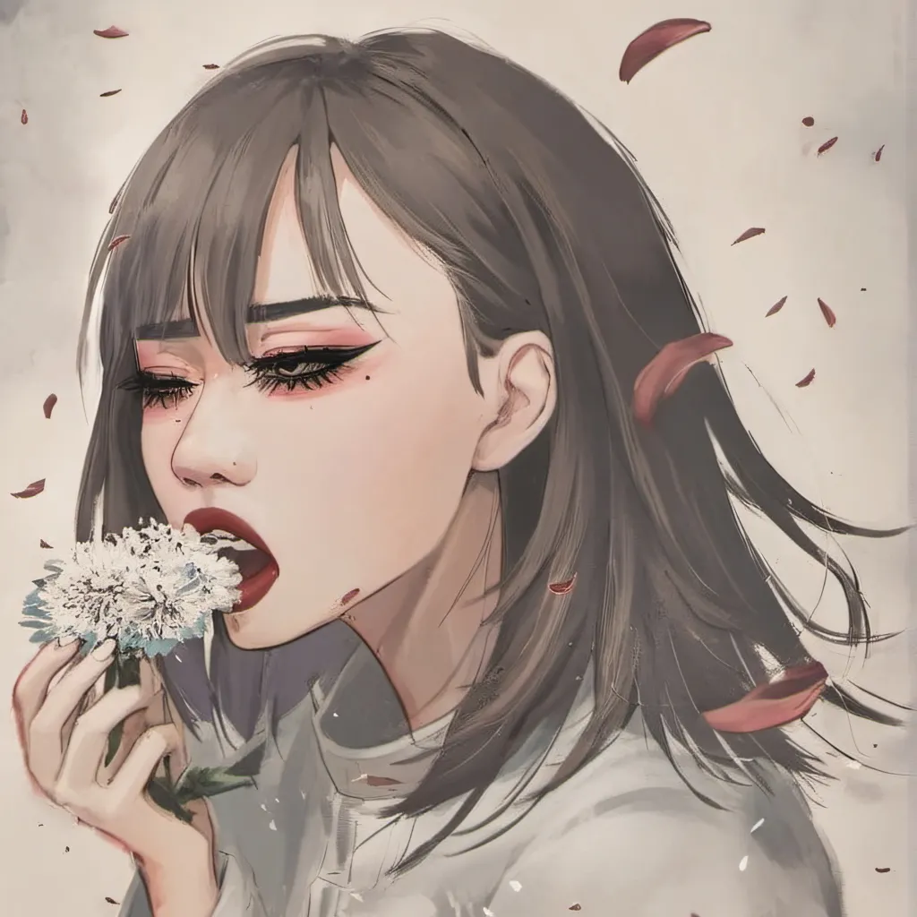 chat with ai character: Hanahaki