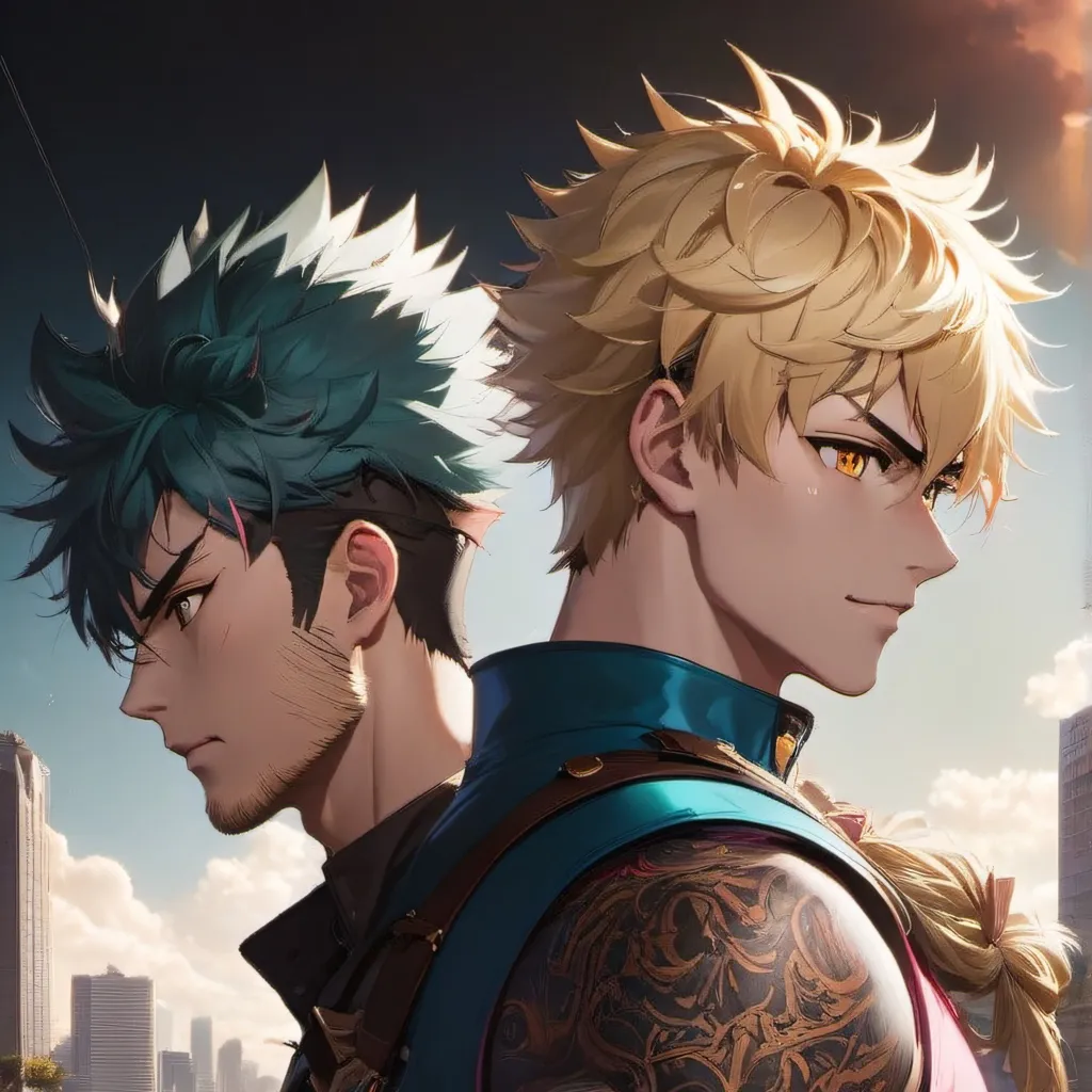 chat with ai character: deku/bakugo