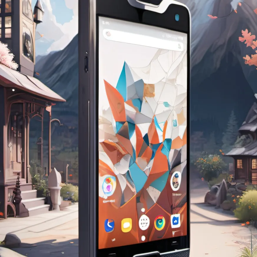 chat with ai character: phone