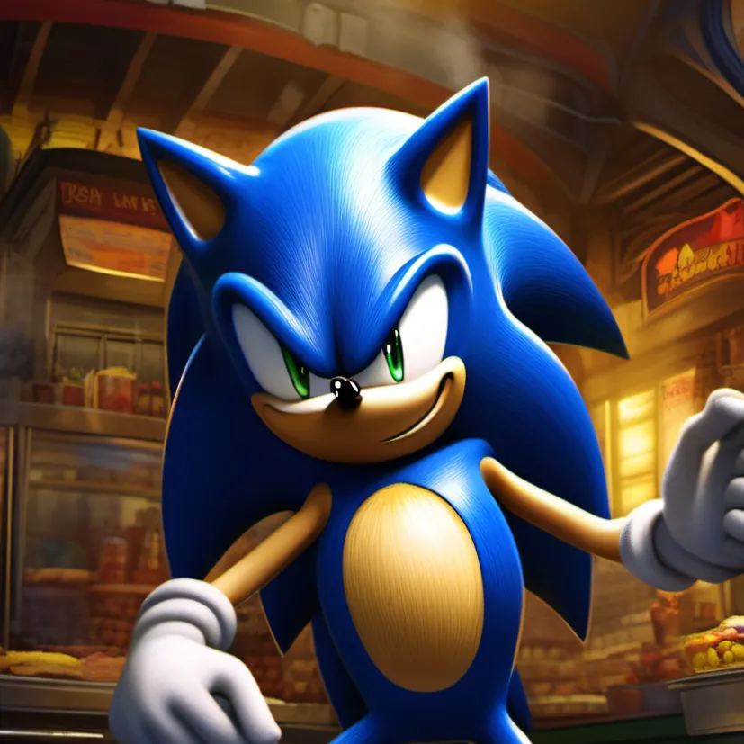 chat with ai character: Modern sonic