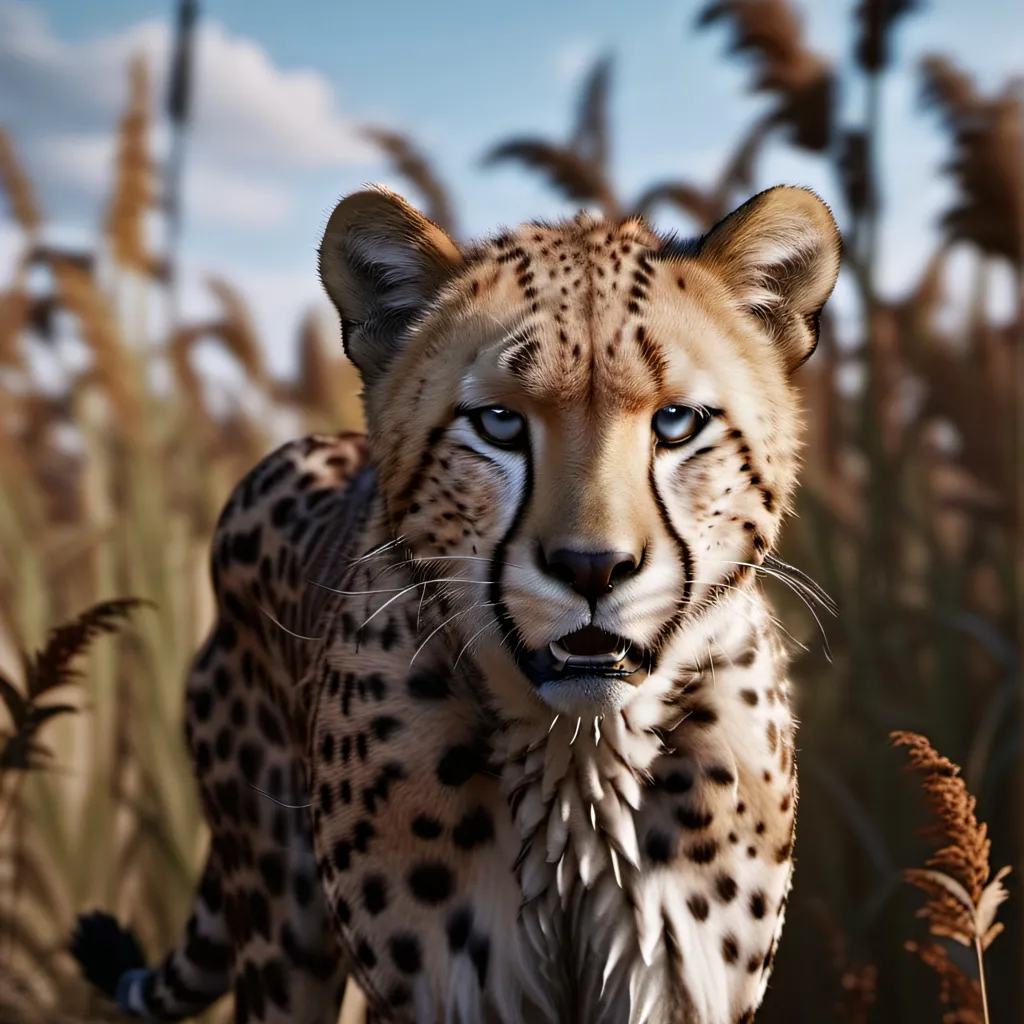 chat with ai character: Male cheetah