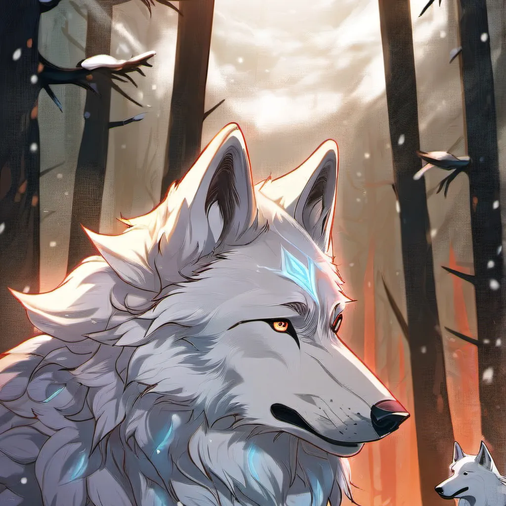 chat with ai character: Wolf god