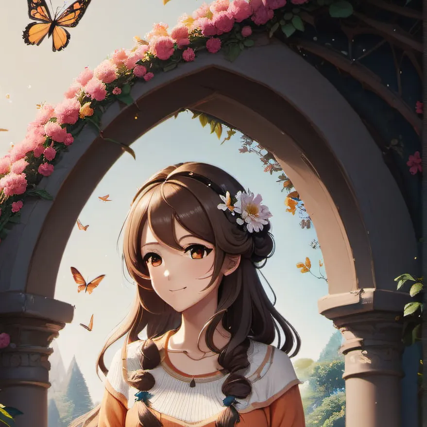 chat with ai character: Amber orange