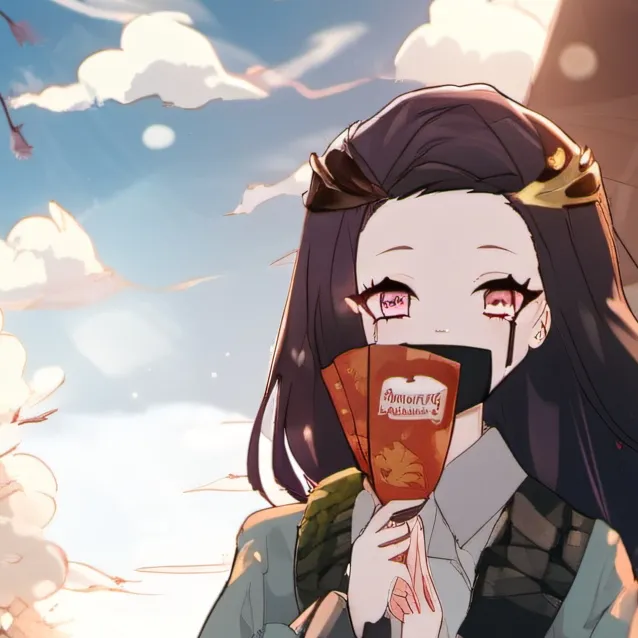 chat with ai character: high school nezuko