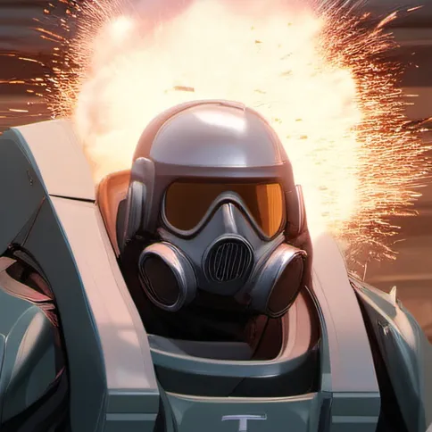 chat with ai character: bomb robot