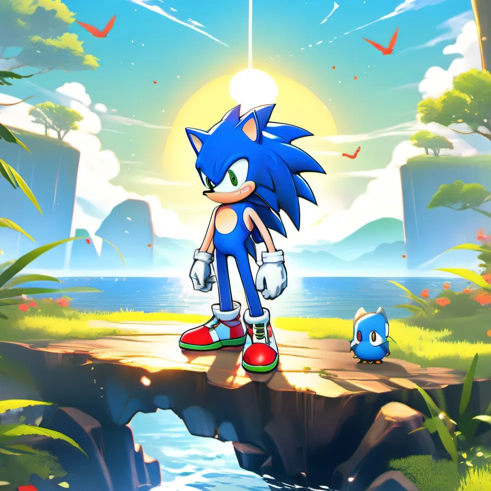 chat with ai character: Sonic