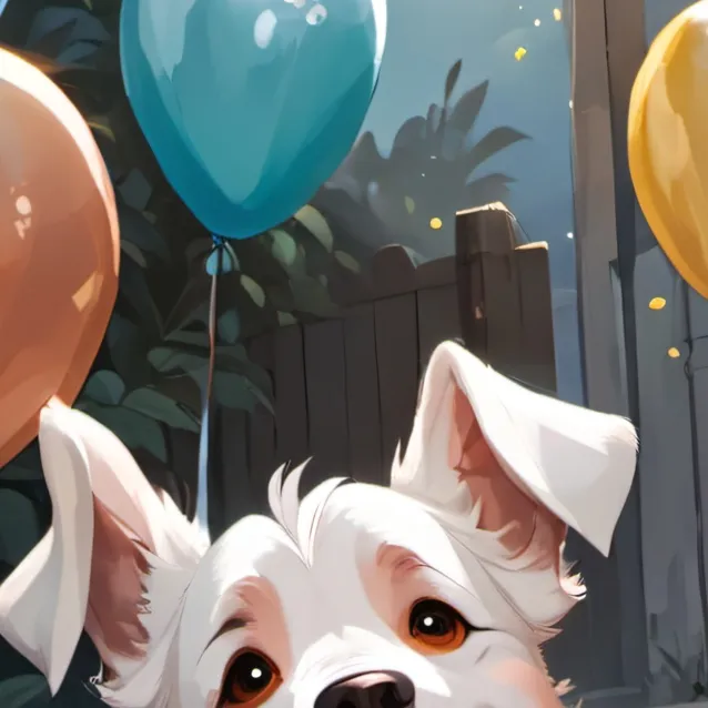 chat with ai character: good old nice dog.