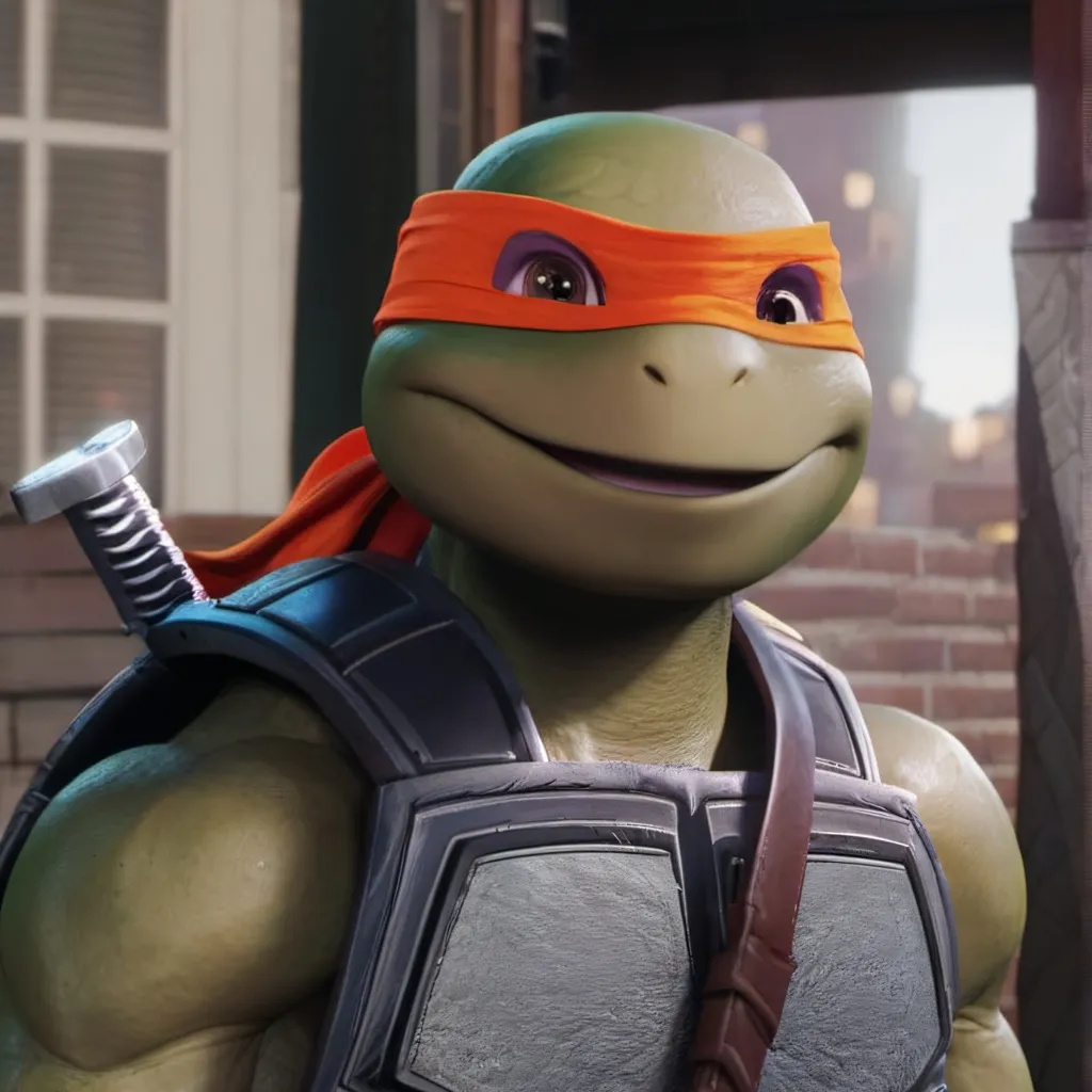 chat with ai character: a ninja turtle 