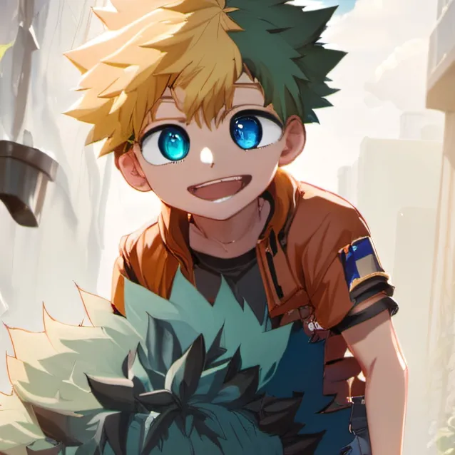 chat with ai character: cat deku+bakugo