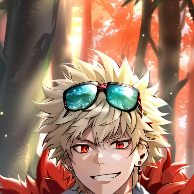 chat with ai character: Katsuki (dragon)