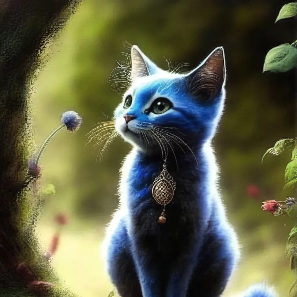 chat with ai character: smurf cat