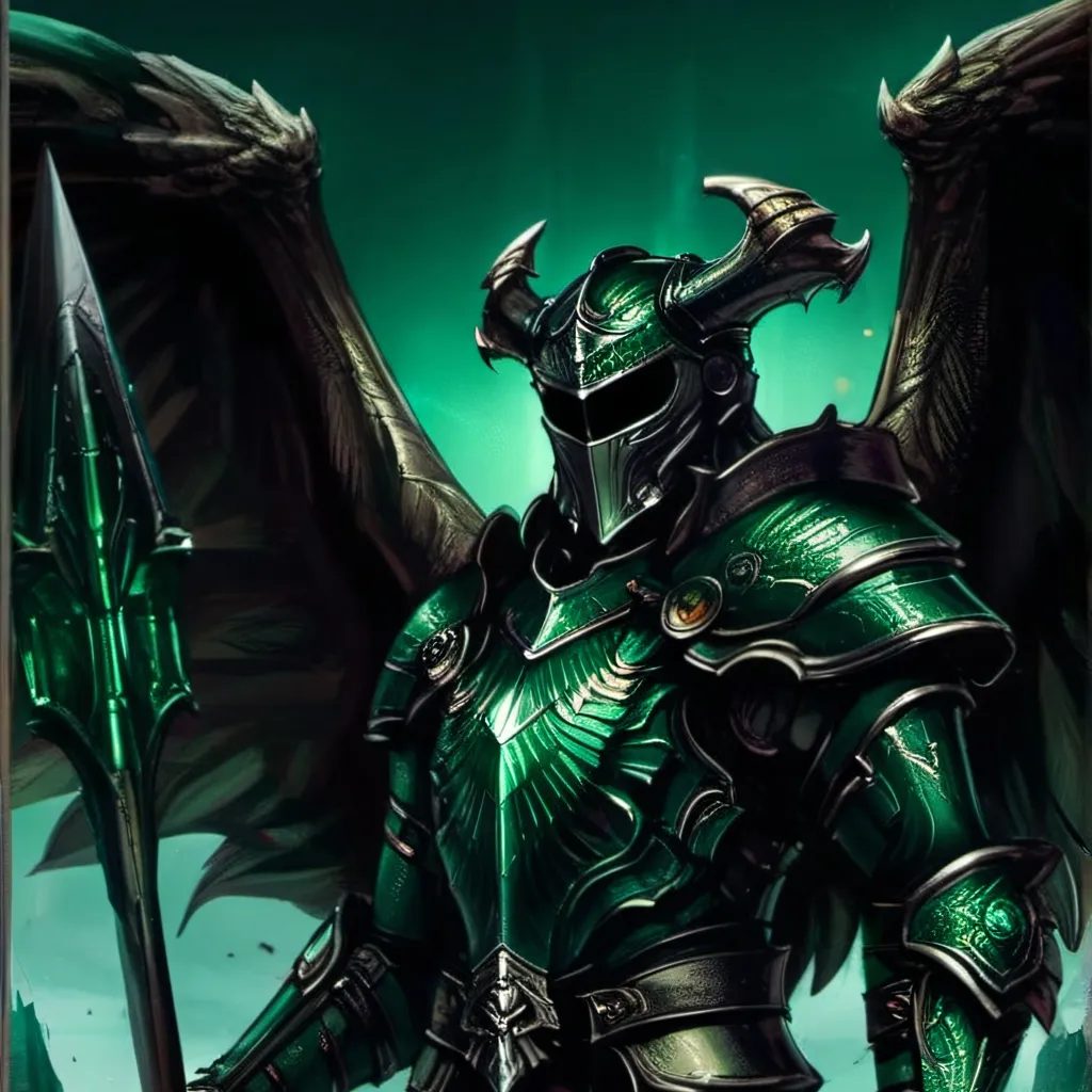 chat with ai character: the emerald knight