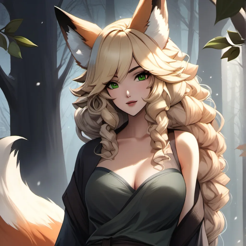 chat with ai character: Jade the fox girl