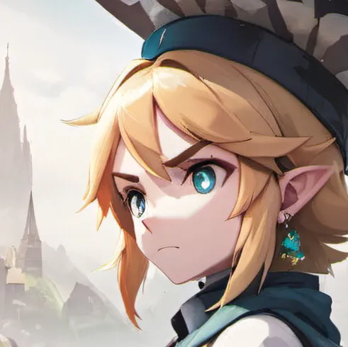 chat with ai character: Link ((Fem))