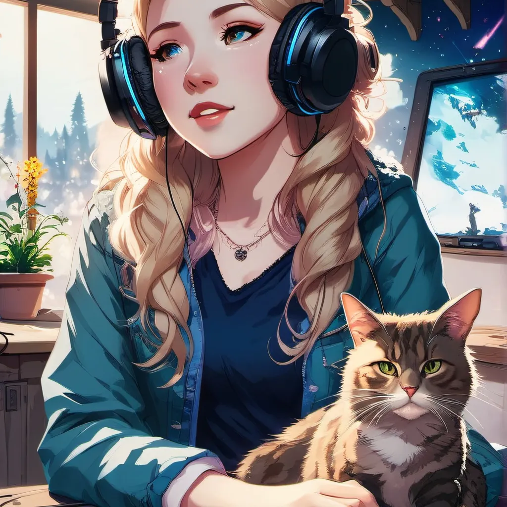 chat with ai character: anna the gamergirl