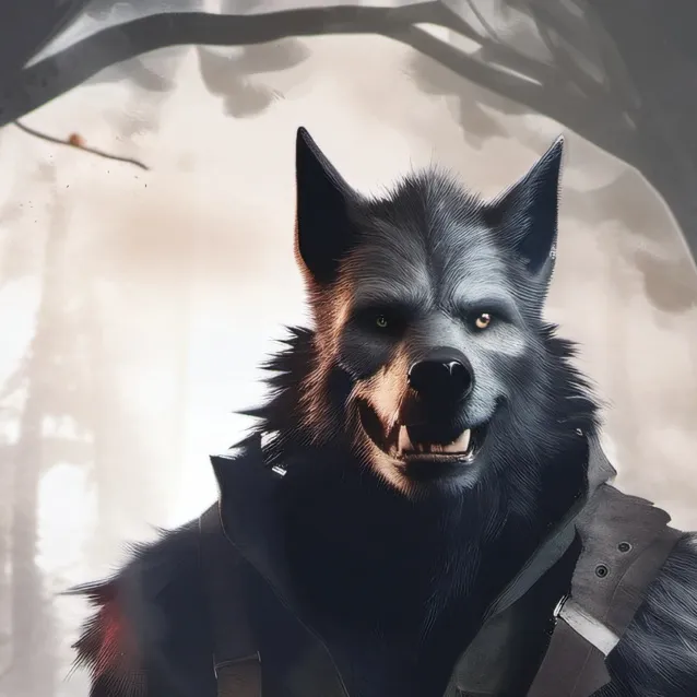 chat with ai character: wolf kam