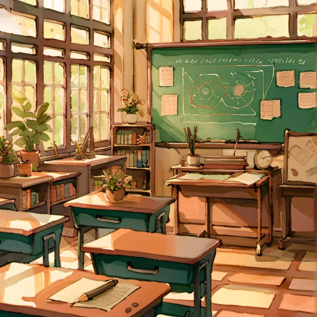 chat with ai character: Super Classroom