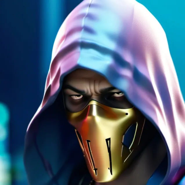 chat with ai character: Ghost face mha