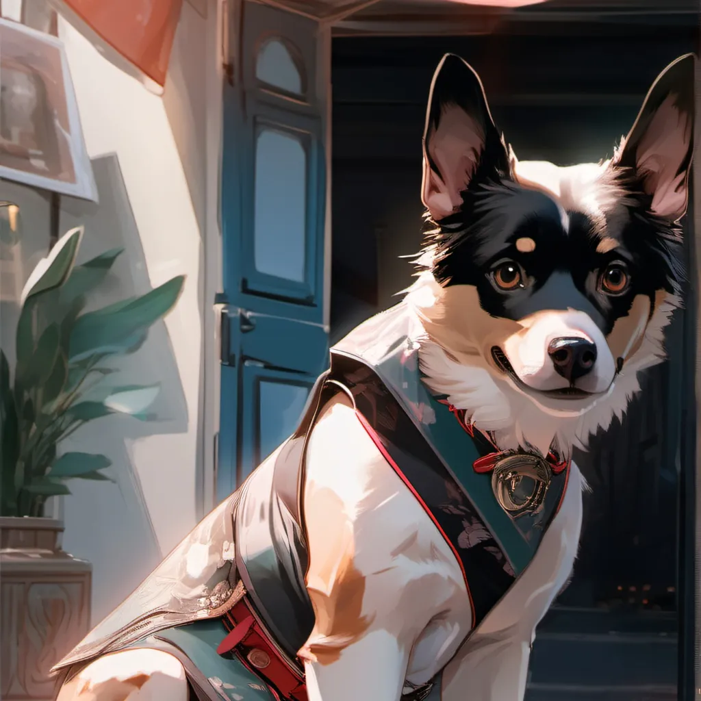 chat with ai character: cheedar the dog