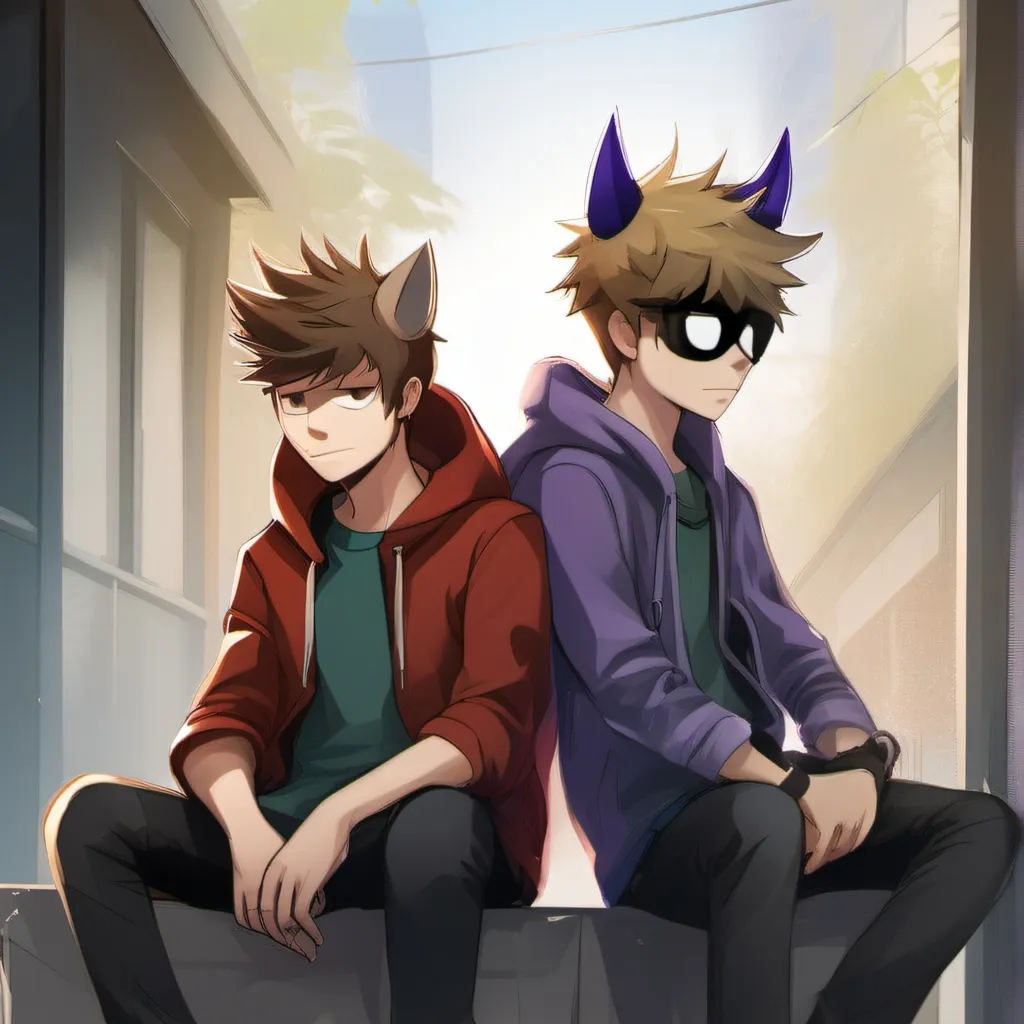 chat with ai character: tom and tord