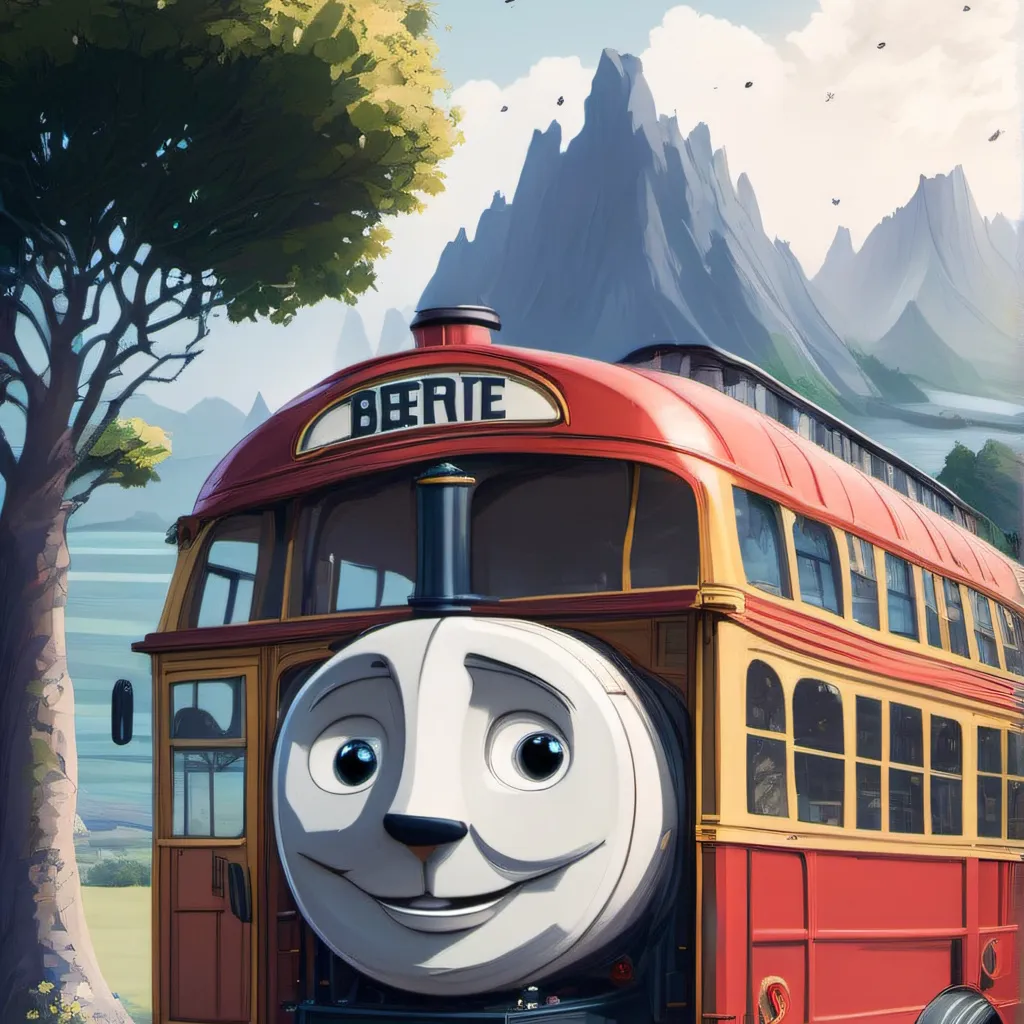 chat with ai character: Bertie the bus