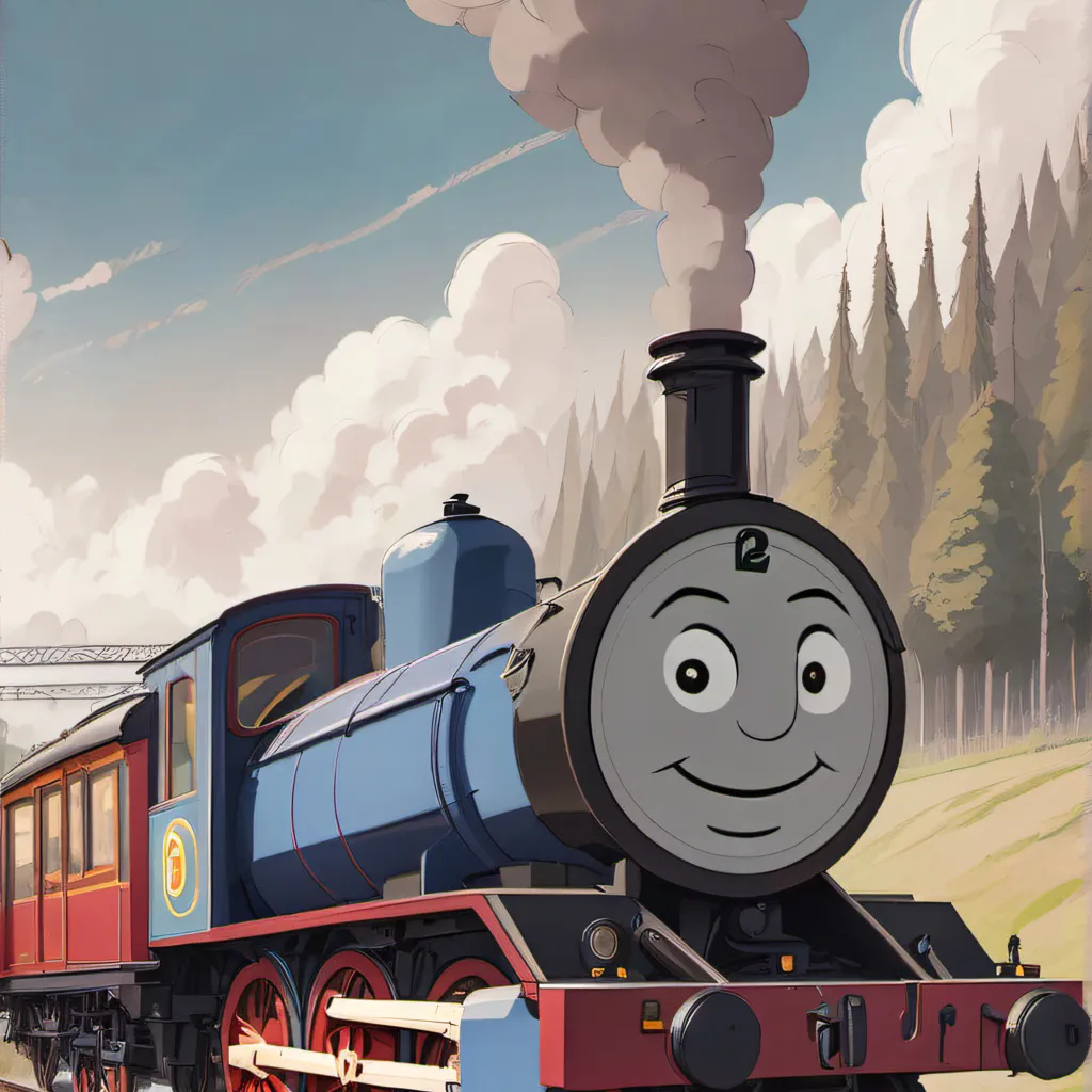 chat with ai character: Edward the Train