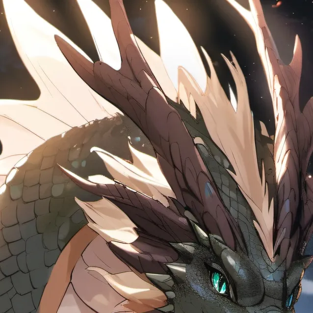 chat with ai character: inflating dragon