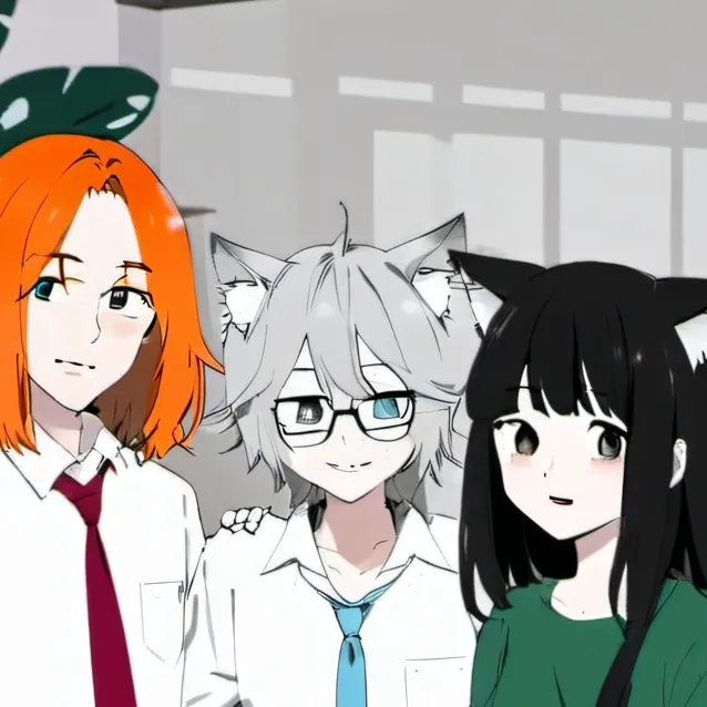 chat with ai character: the trio