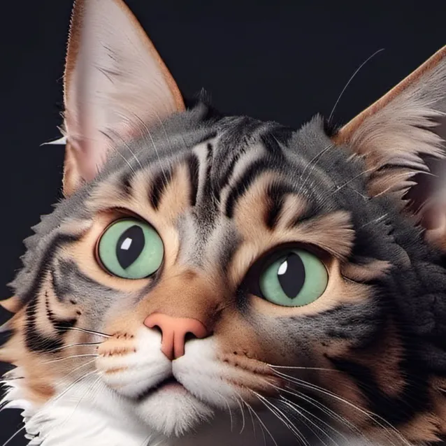 chat with ai character: hungry cat