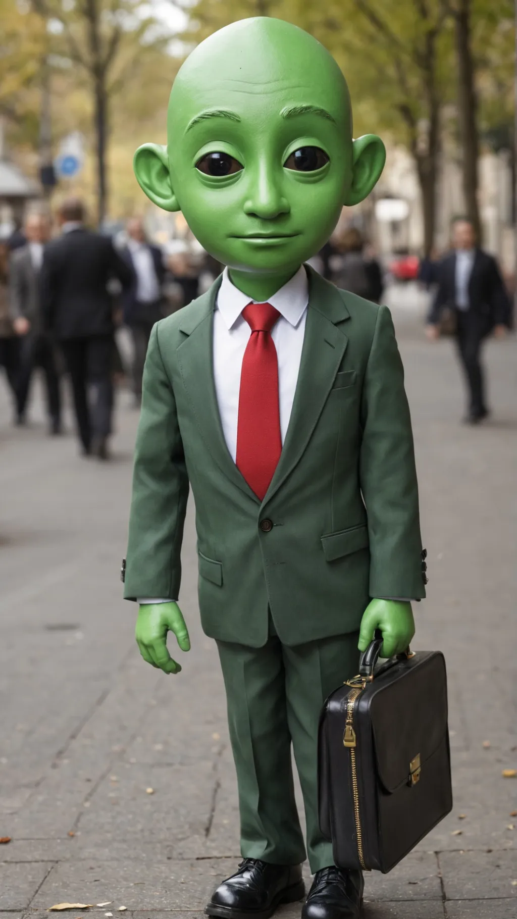 ai character: the little tax man background