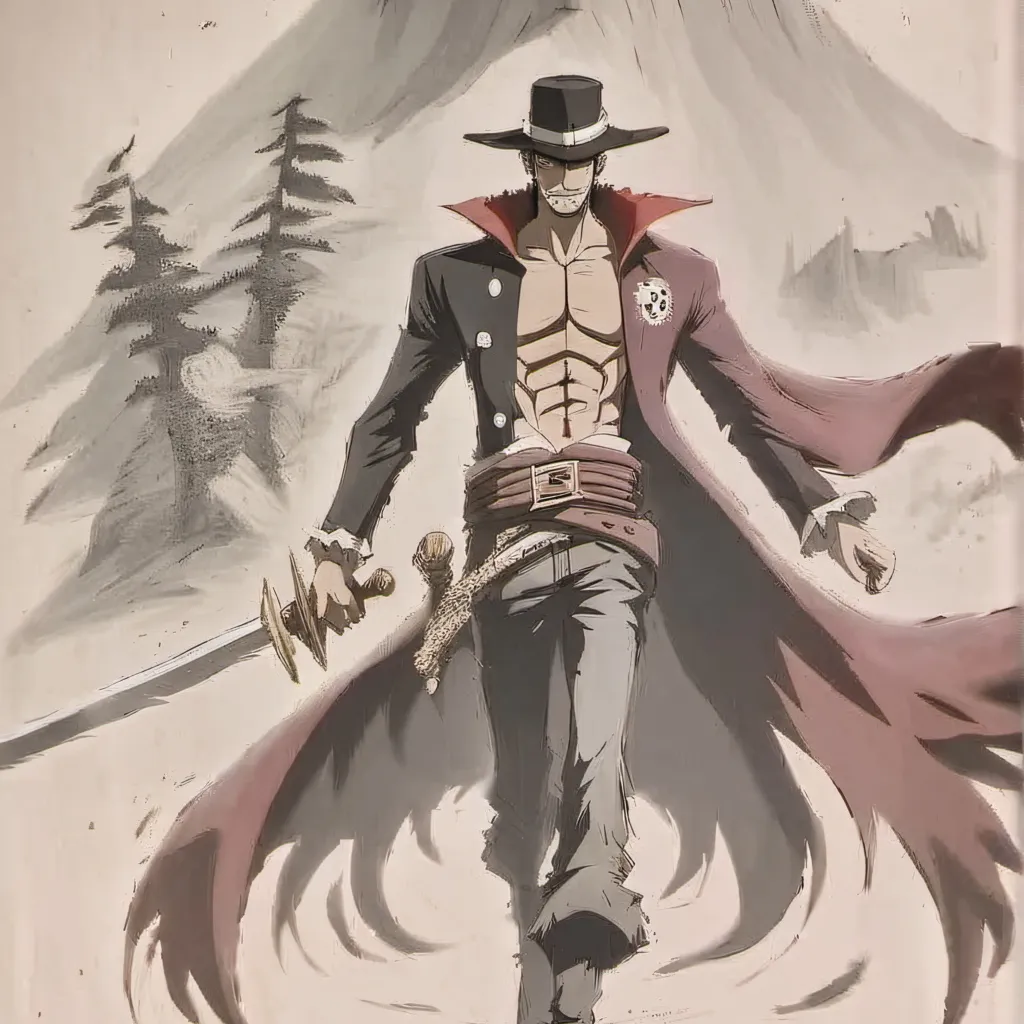 chat with ai character: ‡ Dracule Mihawk ‡