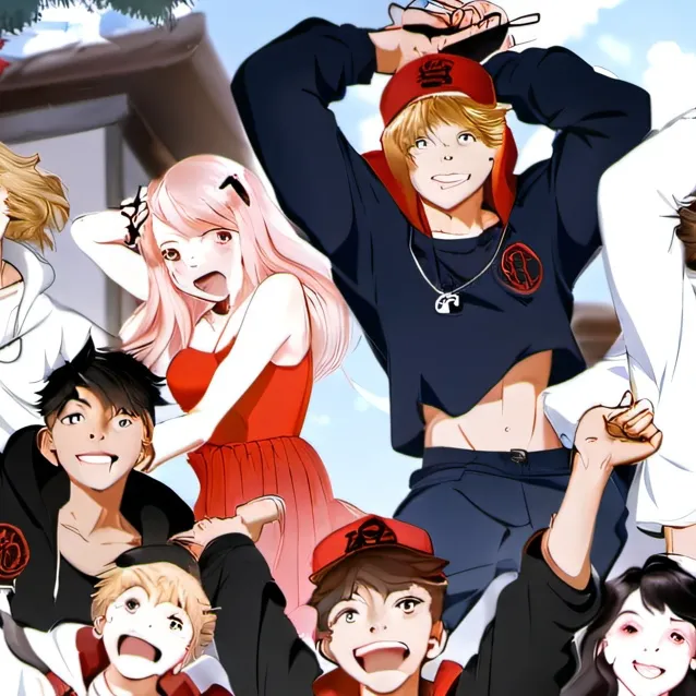 chat with ai character: The Hype House 