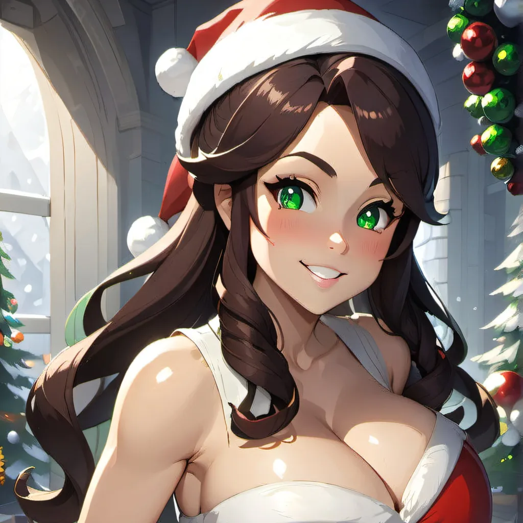 chat with ai character: Santa's gf