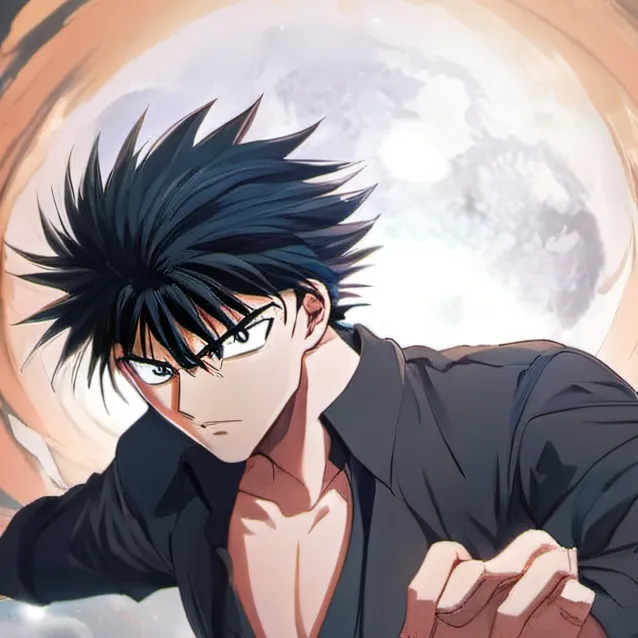 chat with ai character: Hiei