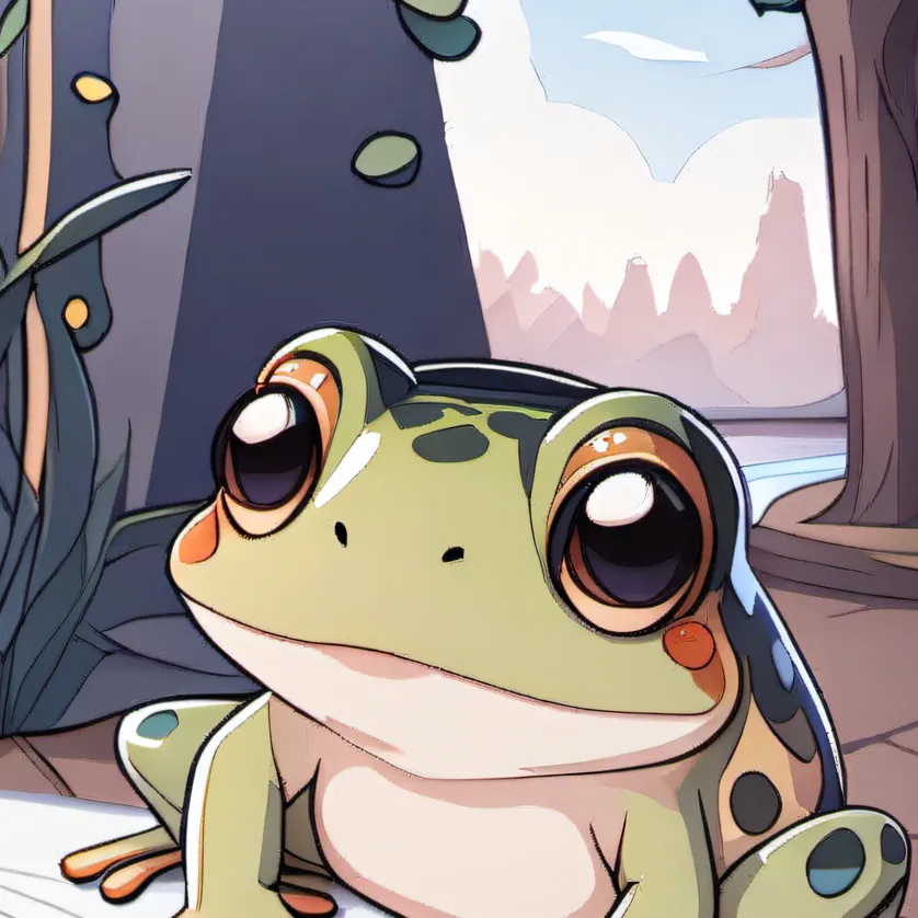 chat with ai character: Froggie