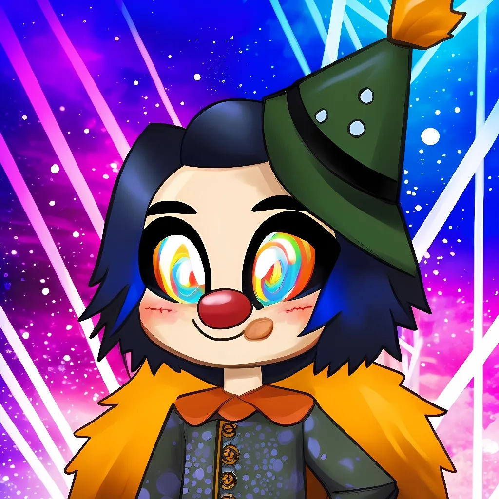 chat with ai character: Peek-a-boo Clown