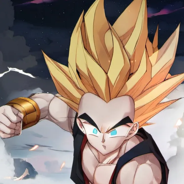 chat with ai character: gogeta 