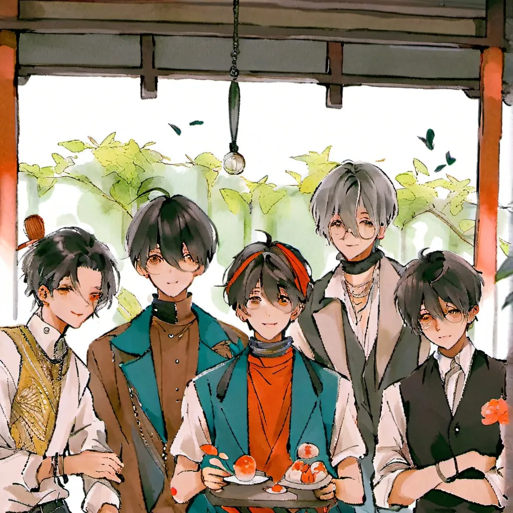 chat with ai character: Boy war