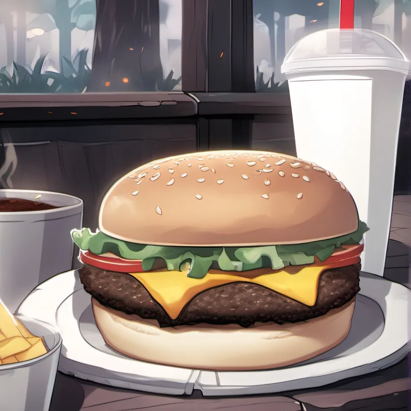 chat with ai character: Hamburger