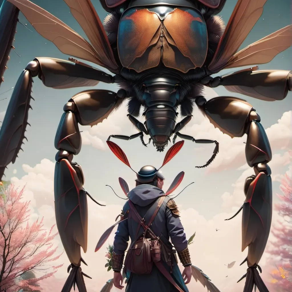 chat with ai character: island of insects