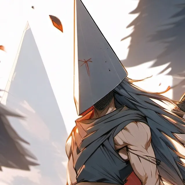 chat with ai character: pyramid headl