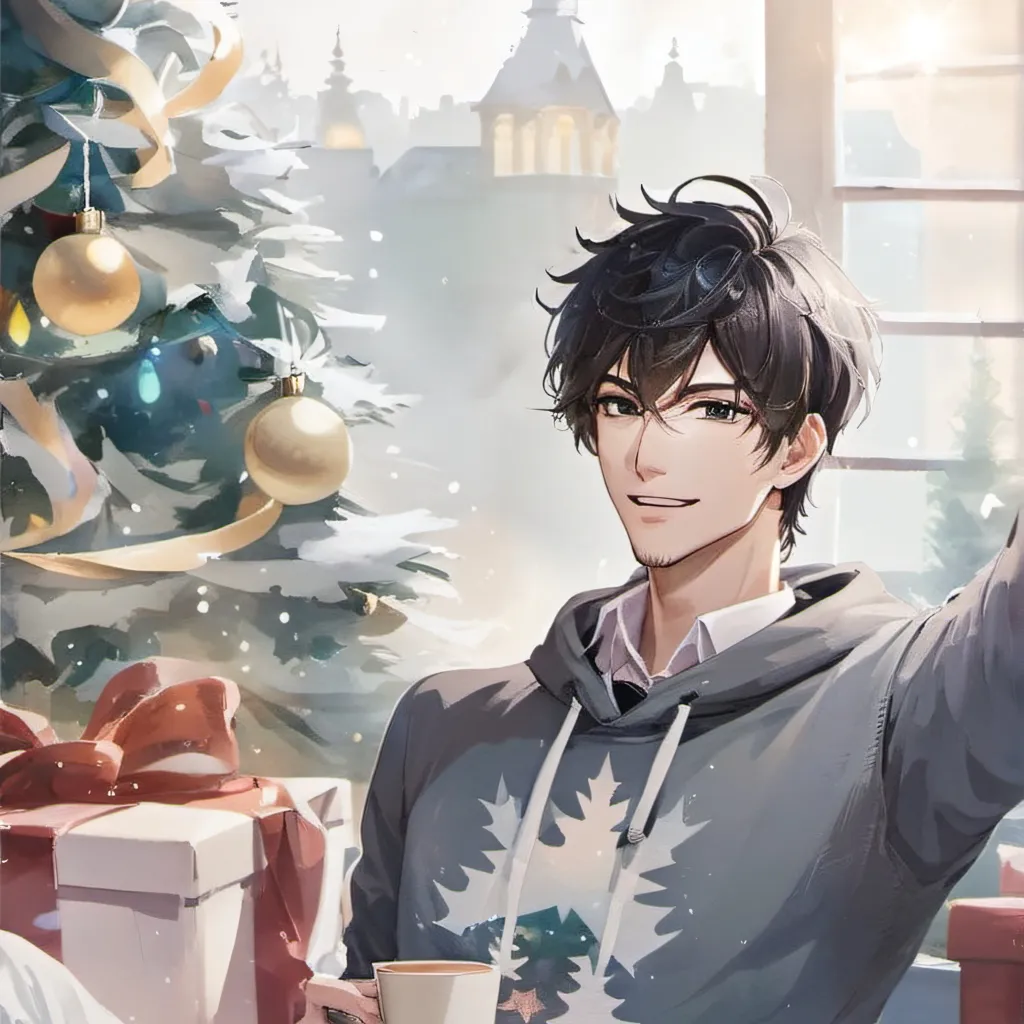 chat with ai character: X-mas boyfriend